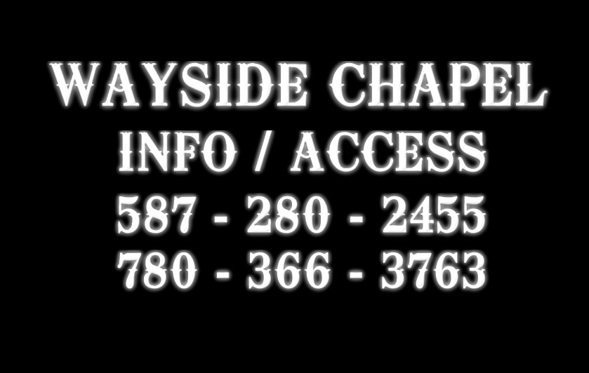 Wayside Chapel Info Access