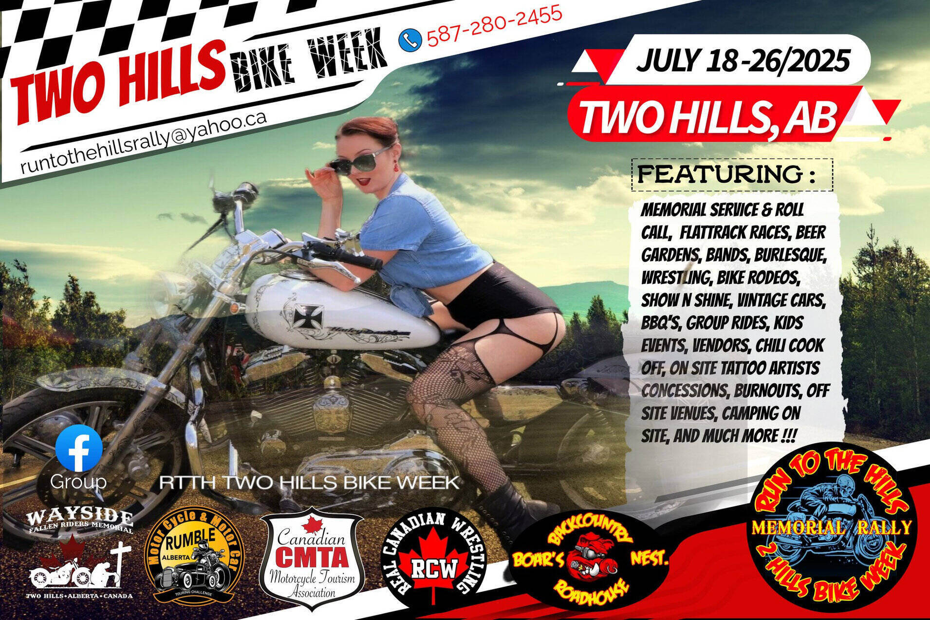 Wayside Fallen Riders Memorial Park and Run to the Hills Rally 